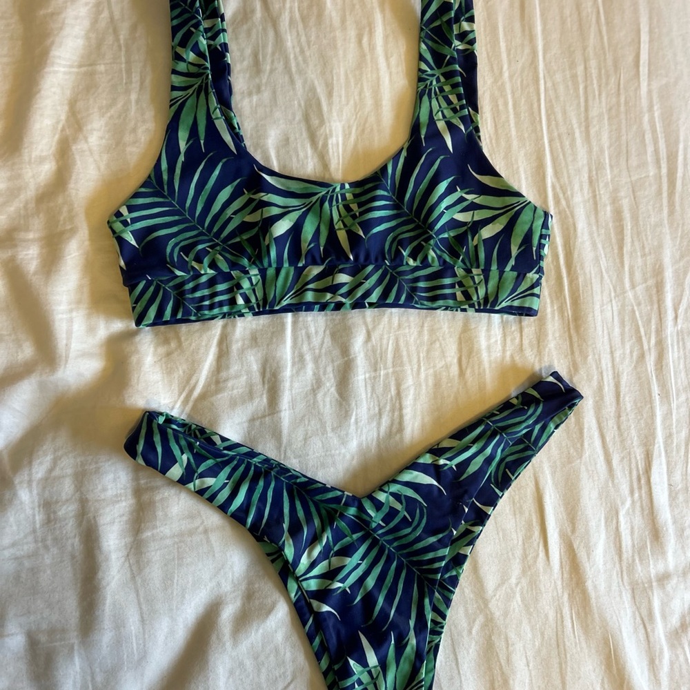 Vaya island bikini. High rise cheeky coverage.